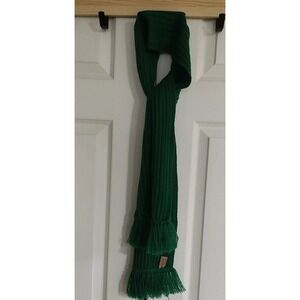 Aris Green Knit Scarf  New